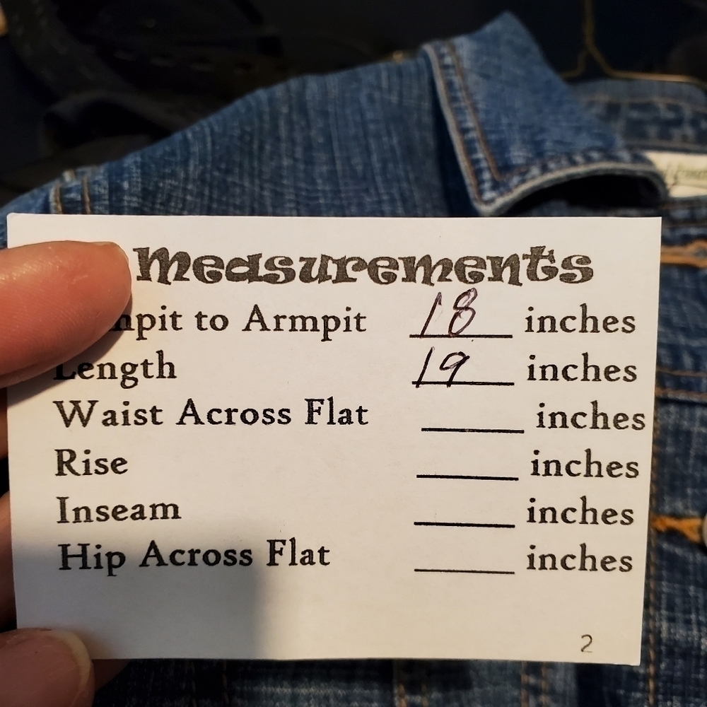 COLDWATER CREEK DENIM JACKET - Picture 5 of 5